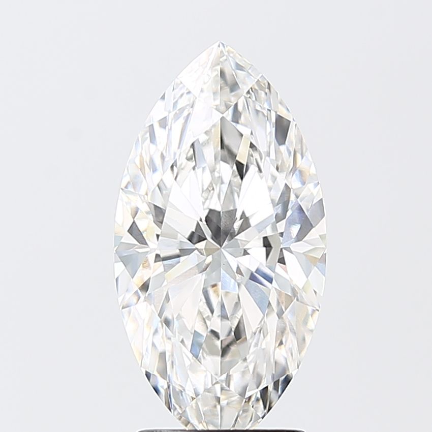 3.04 Carat F-VVS2 Marquise Lab Diamond