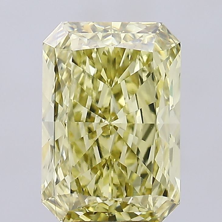 5.08 Carat Radiant Cut Fancy Yellow