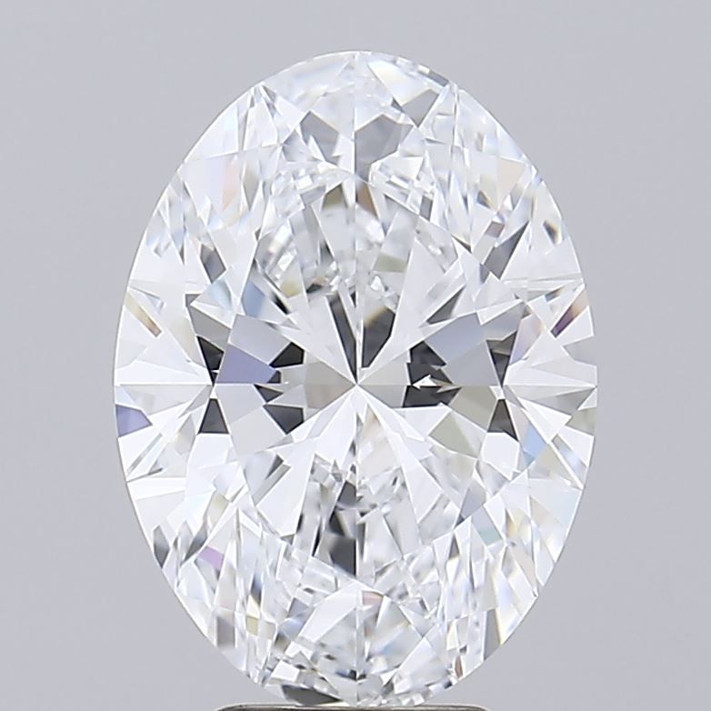 5.04 Carat F-VVS1 Oval Lab Diamond