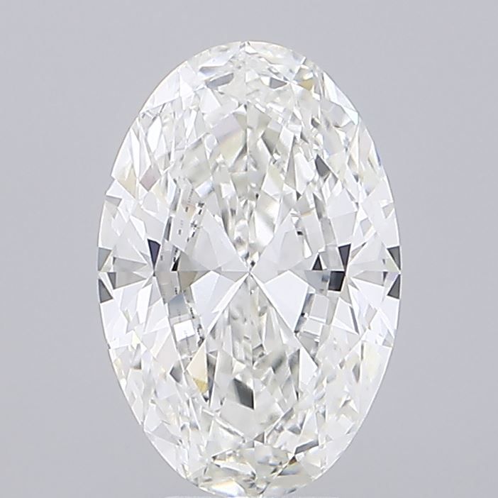 5.01 Carat F-VVS2 Oval Lab Diamond
