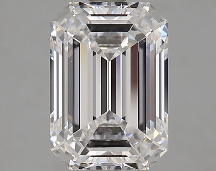 2.78 Carat D-VVS2 Emerald Lab Diamond