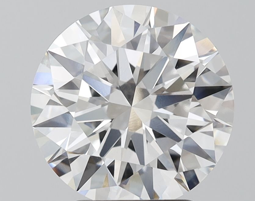 3.46 Carat E-VVS2 Round Lab Diamond