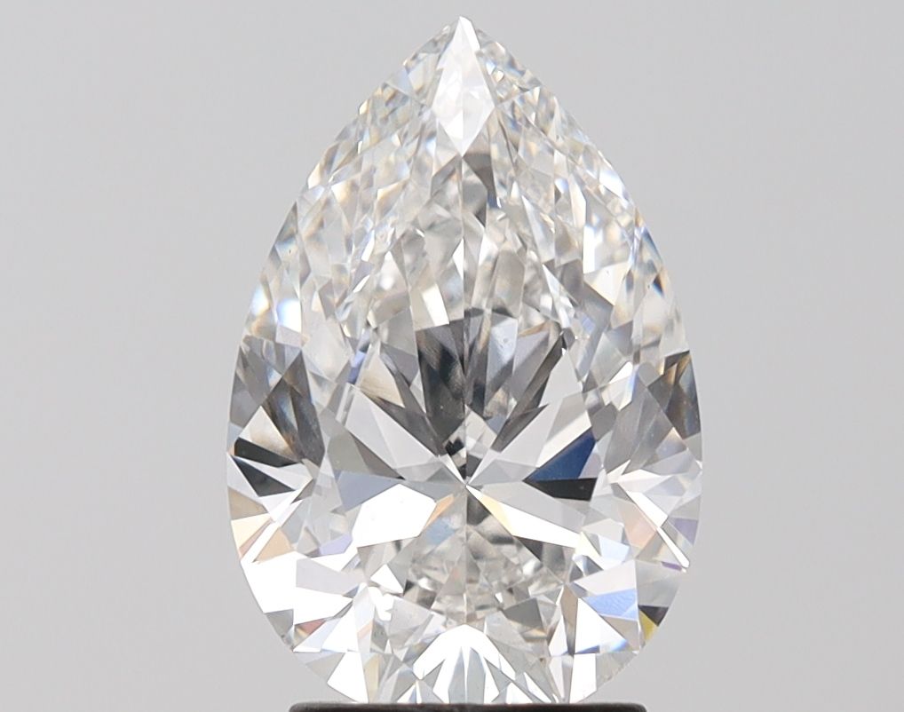 2.68 Carat F-VS1 Pear Lab Diamond