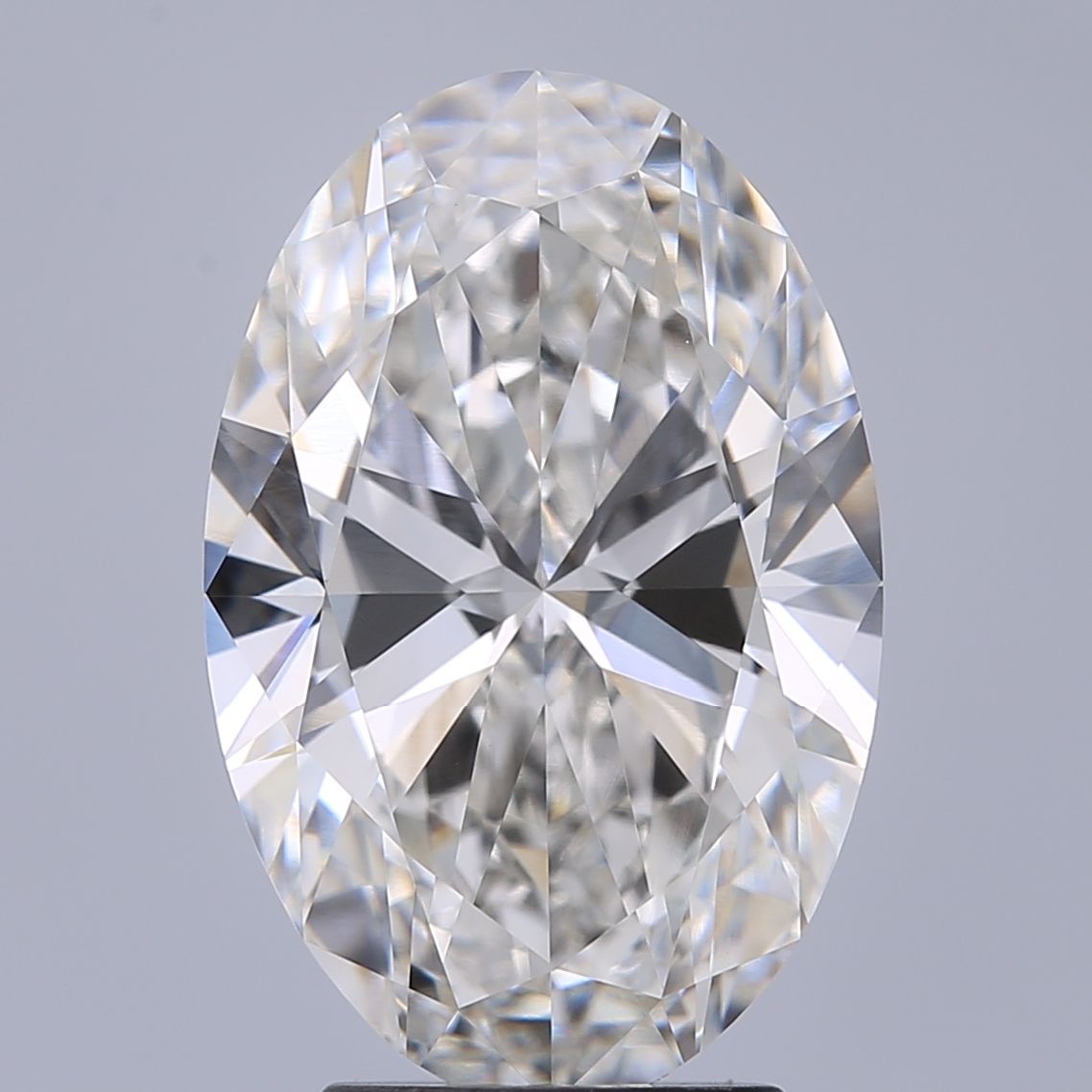 3.21 Carat F-VVS2 Oval Lab Diamond