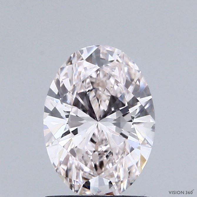 1.01 Carat H-VVS2 Oval Lab Diamond
