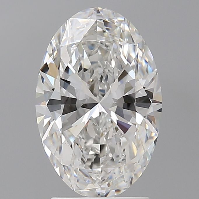 2.60 Carat E-VVS2 Oval Lab Diamond