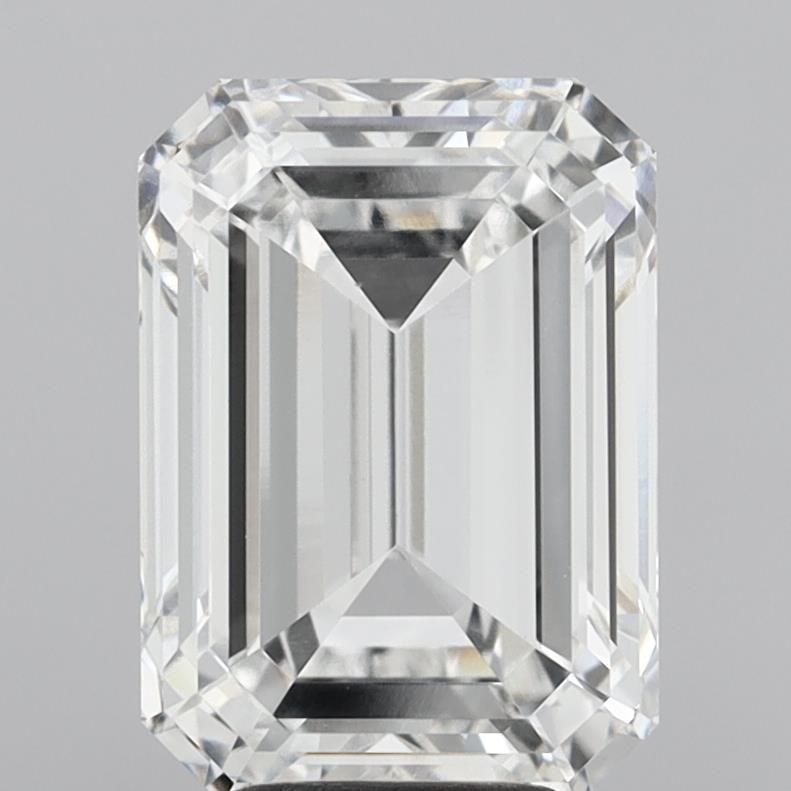 5.04 Carat E-VVS1 Emerald Lab Diamond
