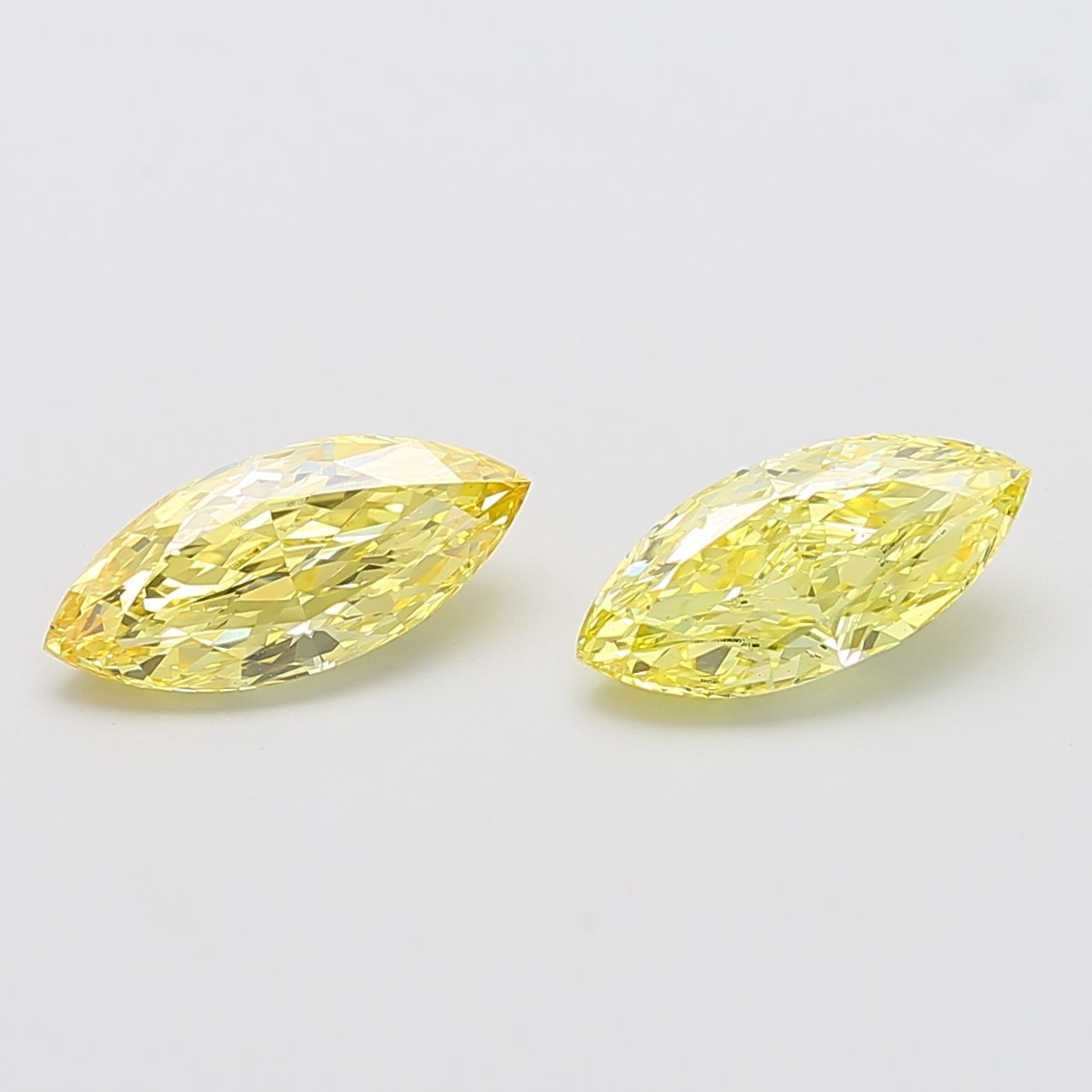 1.75 Carat Marquise Cut Fancy Yellow