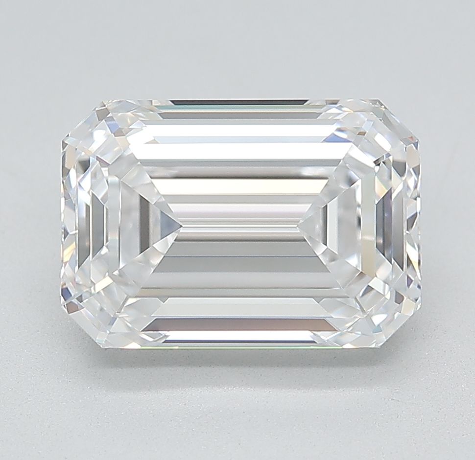 3.50 Carat D VVS2 Emerald Lab Diamond