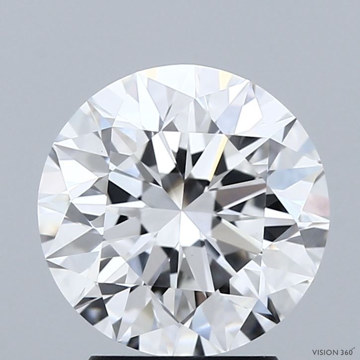 3.01 Carat D-VVS2 Round Lab Diamond