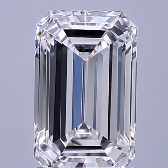 2.00 Carat D-IF Emerald Lab Diamond