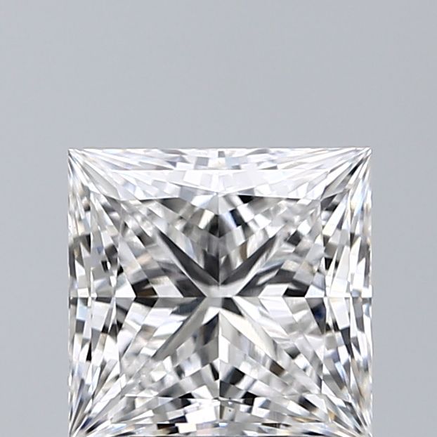 2.51 Carat E-VVS2 Princess Lab Diamond