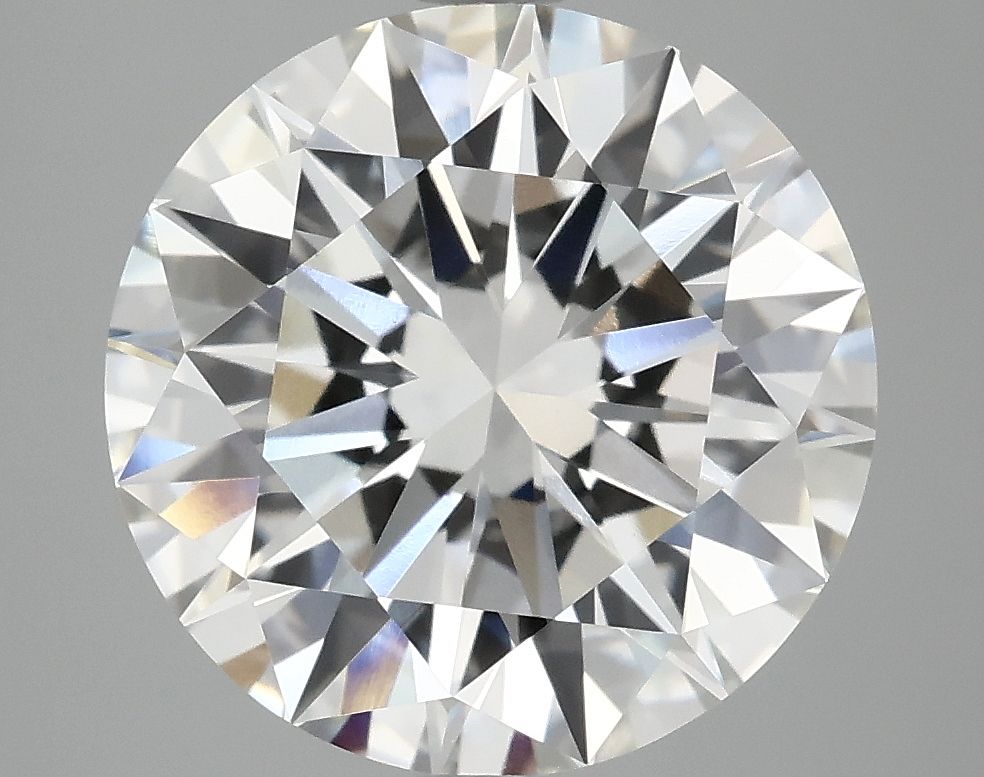 3.96 Carat F-VVS2 Round Lab Diamond