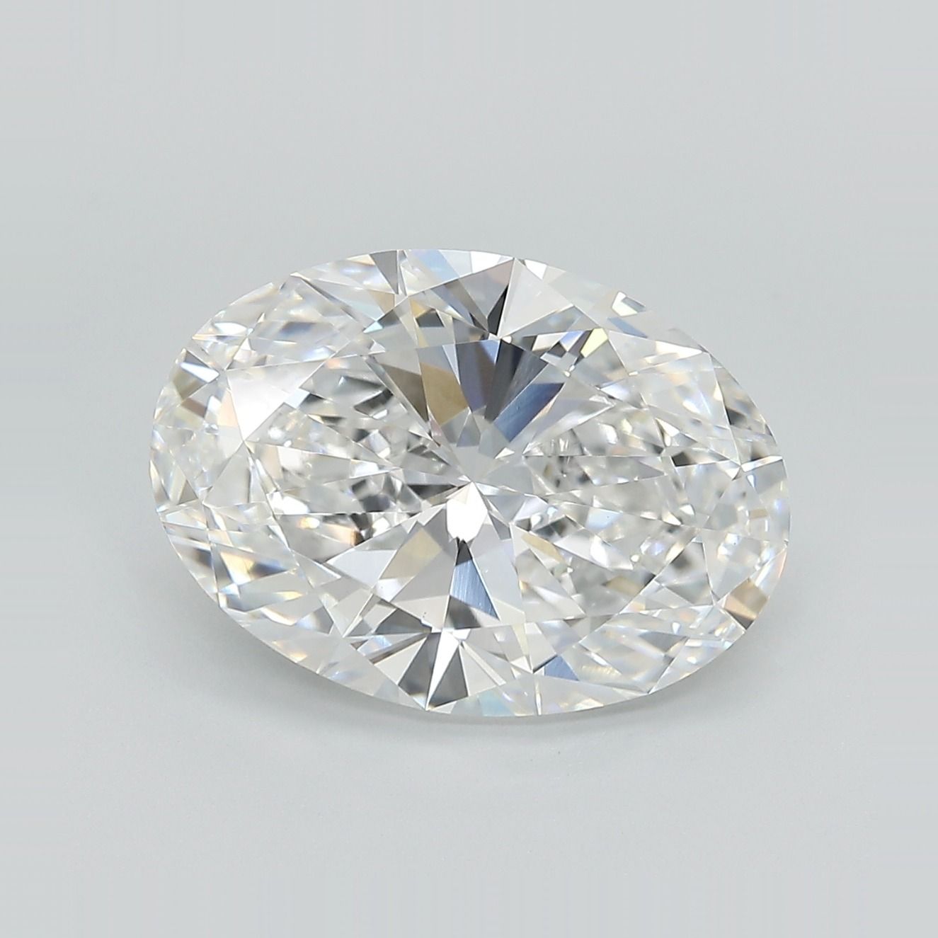 6.50 Carat E-VS1 Oval Lab Diamond