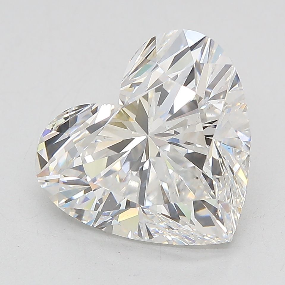 4.54 Carat F-VS1 Heart Lab Diamond