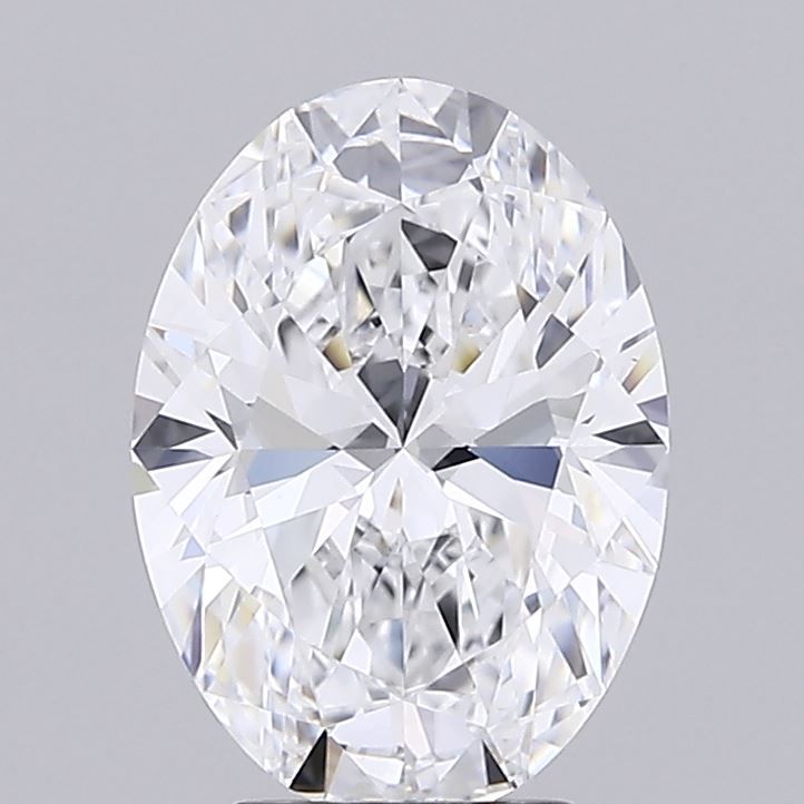 3.10 Carat D-IF Oval Lab Diamond