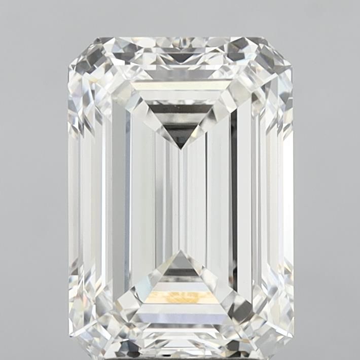 5.03 Carat G-VVS2 Emerald Lab Diamond