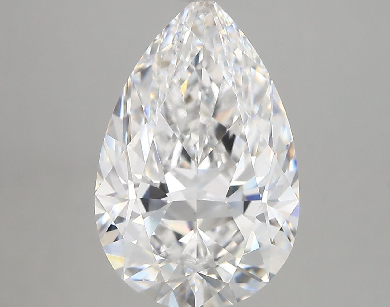 5.01 Carat D-VS1 Pear Lab Diamond