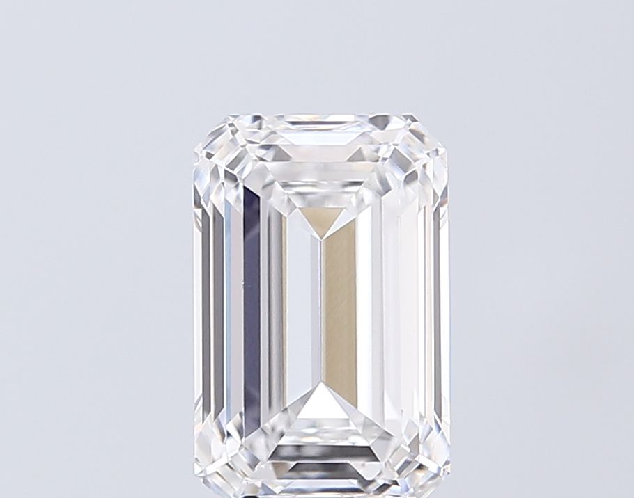 2.55 Carat D-VVS2 Emerald Lab Diamond