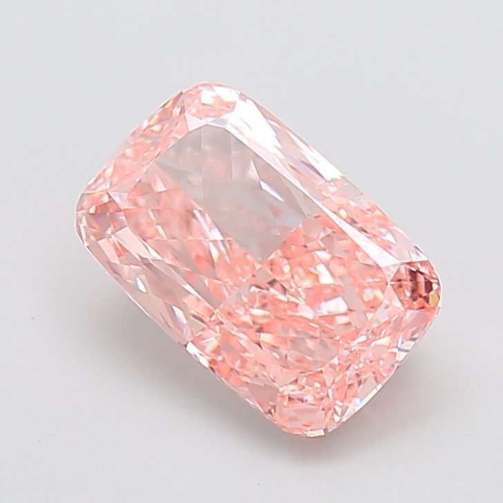 3.58 Carat Cushion Cut Fancy Pink