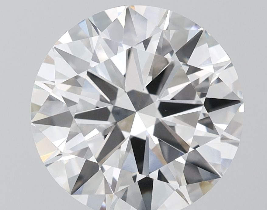 4.02 Carat F-VVS2 Round Lab Diamond