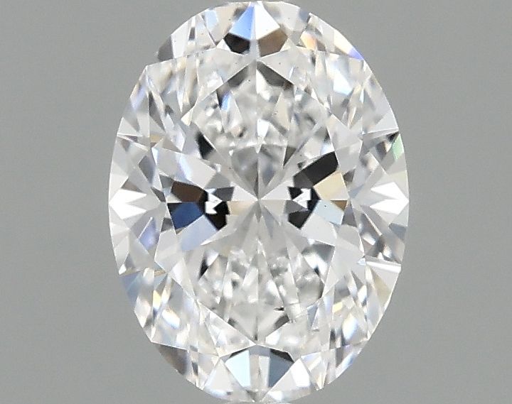 0.98 Carat D-SI1 Oval Lab Diamond