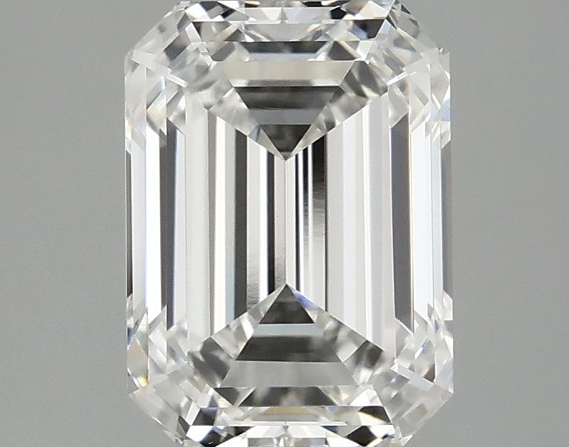 2.92 Carat F-VVS2 Emerald Lab Diamond
