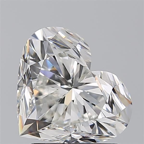 2.02 Carat H-IF Heart Cut Diamond