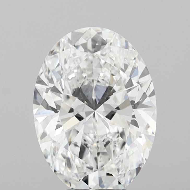 5.09 Carat E-VVS2 Oval Lab Diamond