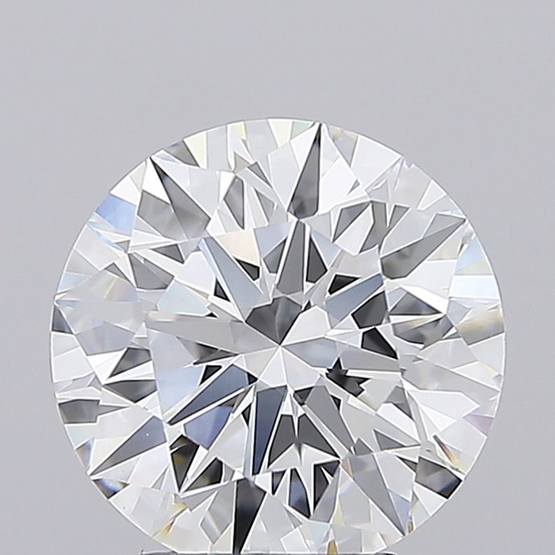 4.58 Carat E-VVS2 Round Lab Diamond
