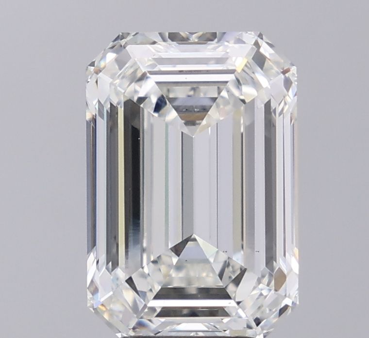 5.04 Carat G-VS1 Emerald Lab Diamond