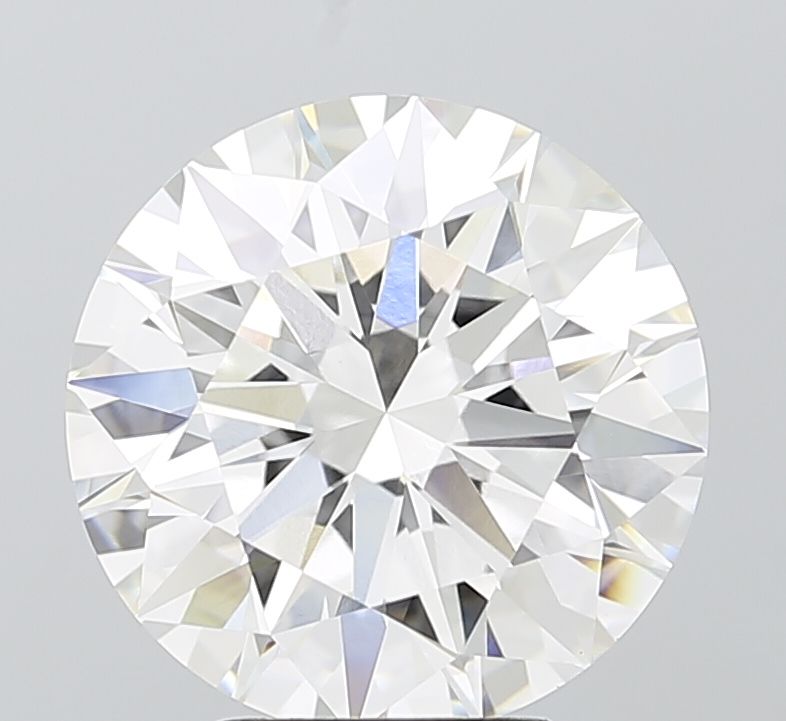 5.04 Carat F-VVS2 Round Lab Diamond