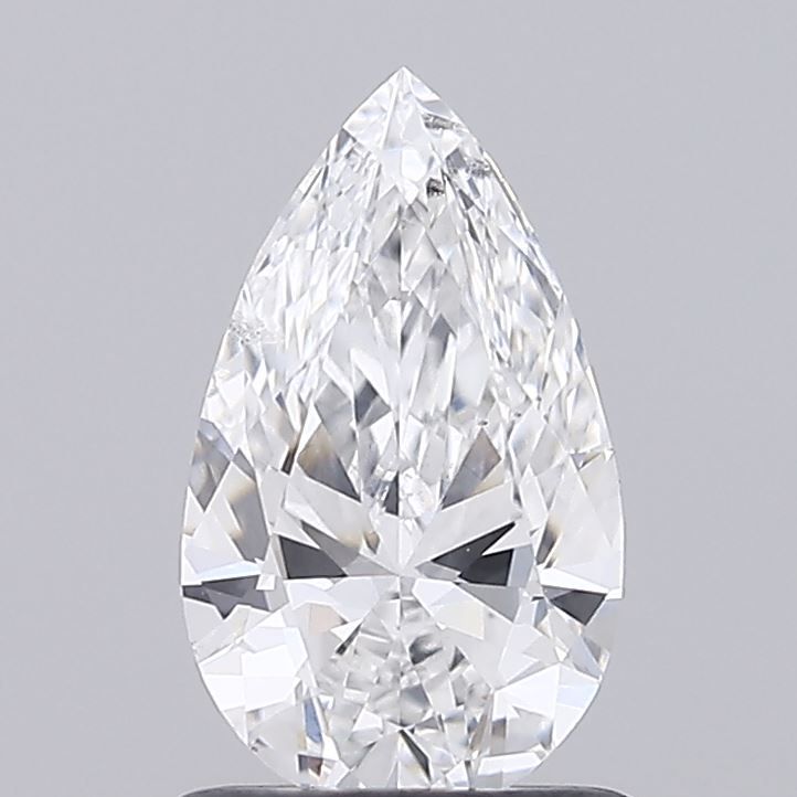 1.00 Carat E-VS2 Pear Lab Diamond