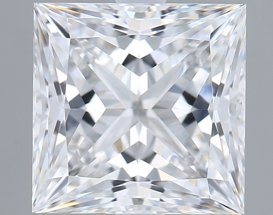 3.03 Carat E-VVS2 Princess Lab Diamond