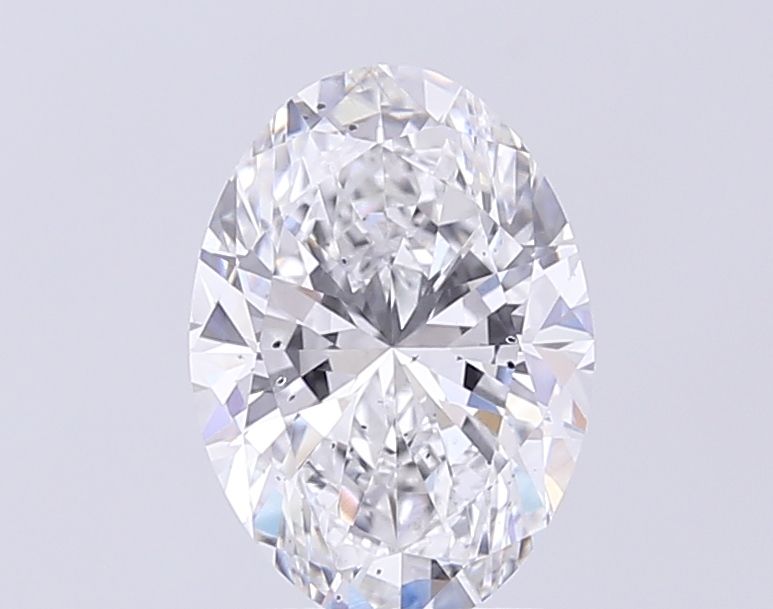 2.51 Carat E-SI1 Oval Lab Diamond