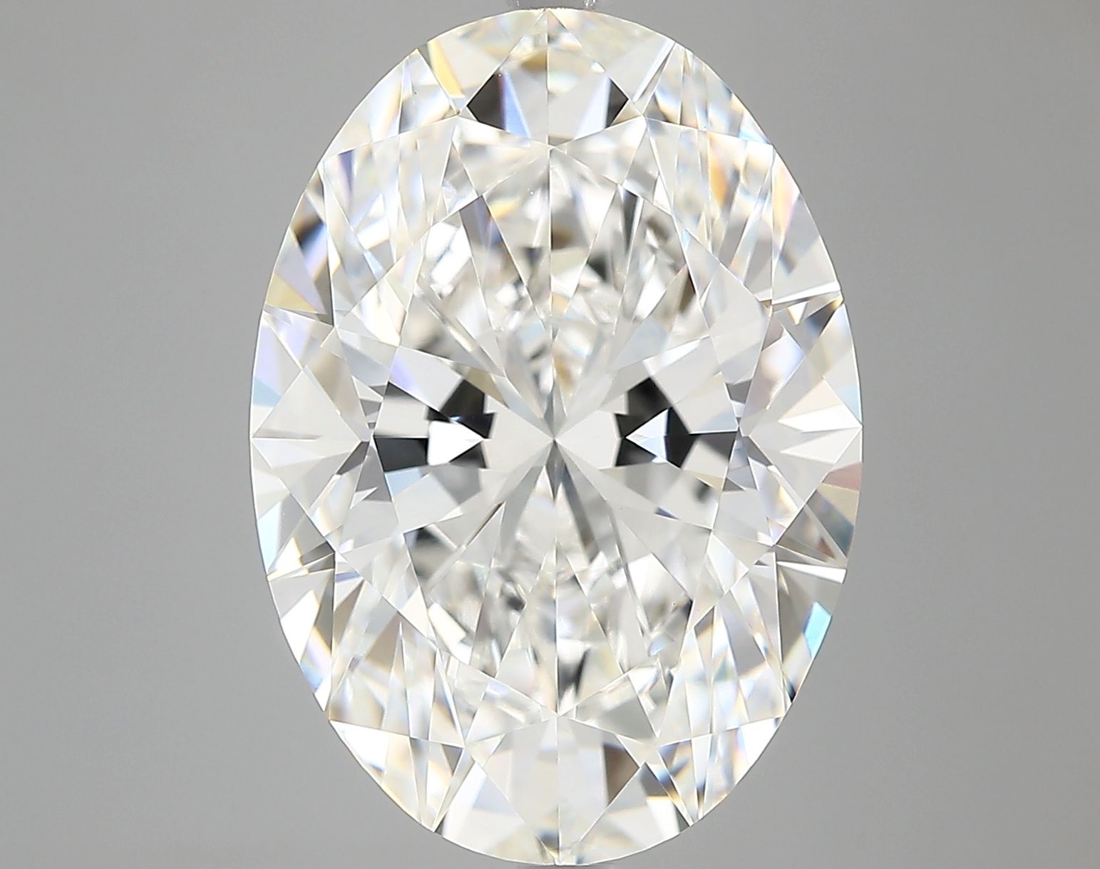 8.10 Carat F-VVS2 Oval Lab Diamond
