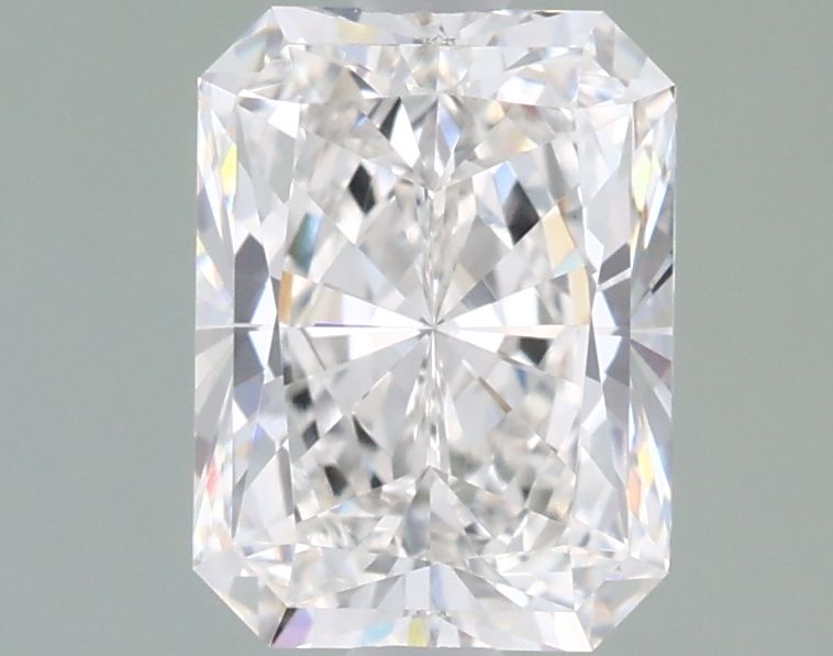 1.57 Carat F-VVS2 Radiant Lab Diamond