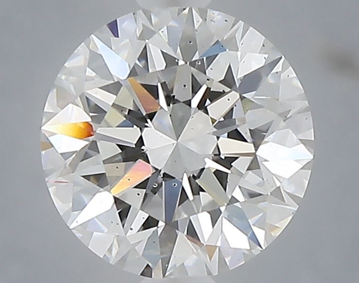 1.52 Carat D-SI1 Round Lab Diamond