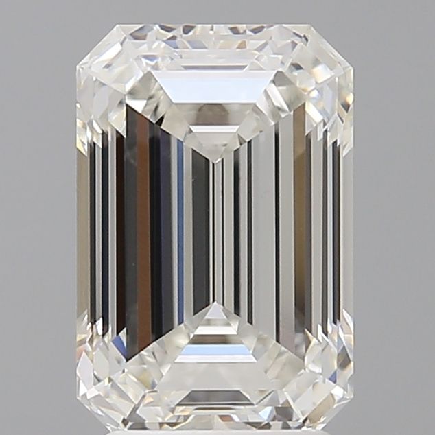 3.10 Carat G-VVS2 Emerald Lab Diamond