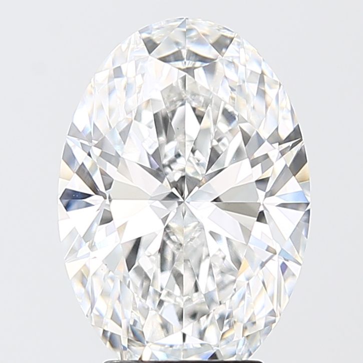 4.05 Carat D-VVS2 Oval Lab Diamond