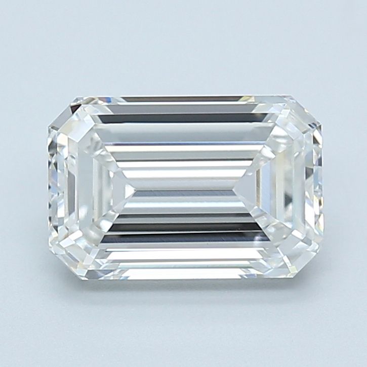 3.05 Carat F-VVS2 Emerald Lab Diamond