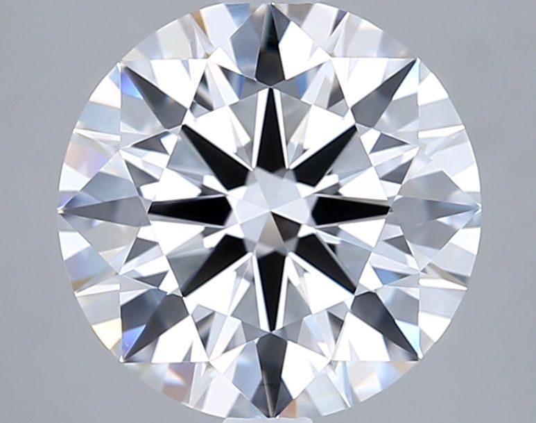 3.04 Carat D-IF Round Lab Diamond