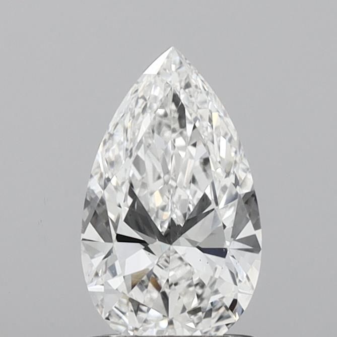 1.00 Carat F-VS1 Pear Lab Diamond