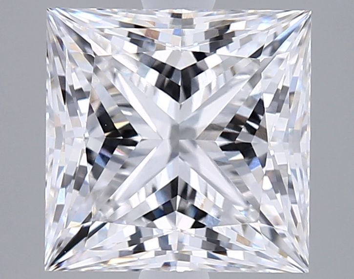 2.54 Carat E-VVS2 Princess Lab Diamond