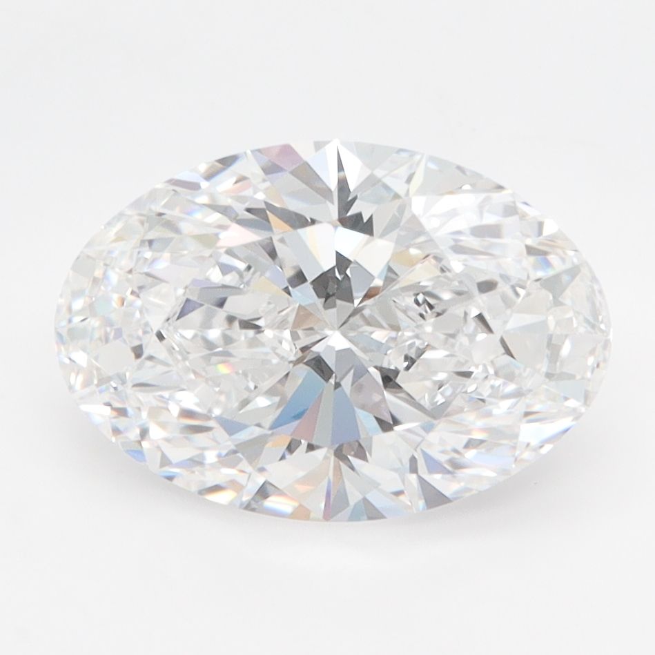 2.55 Carat D-IF Oval Lab Diamond
