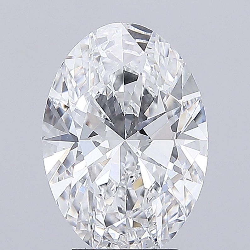 4.03 Carat E-VS1 Oval Lab Diamond