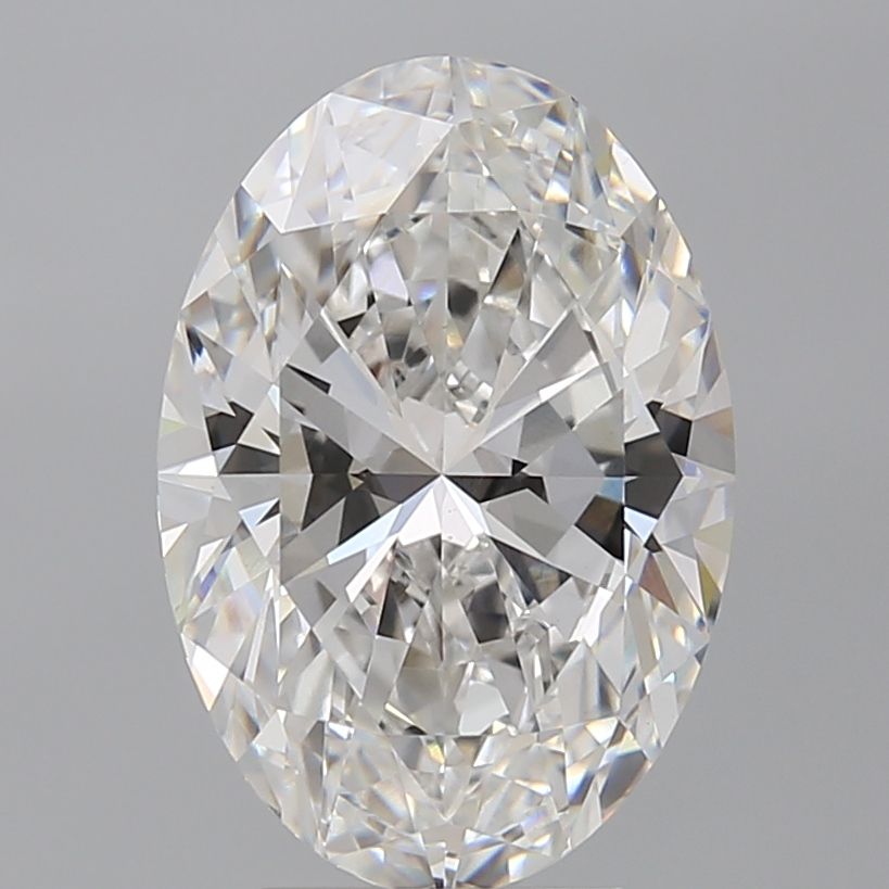4.53 Carat E-VVS2 Oval Lab Diamond