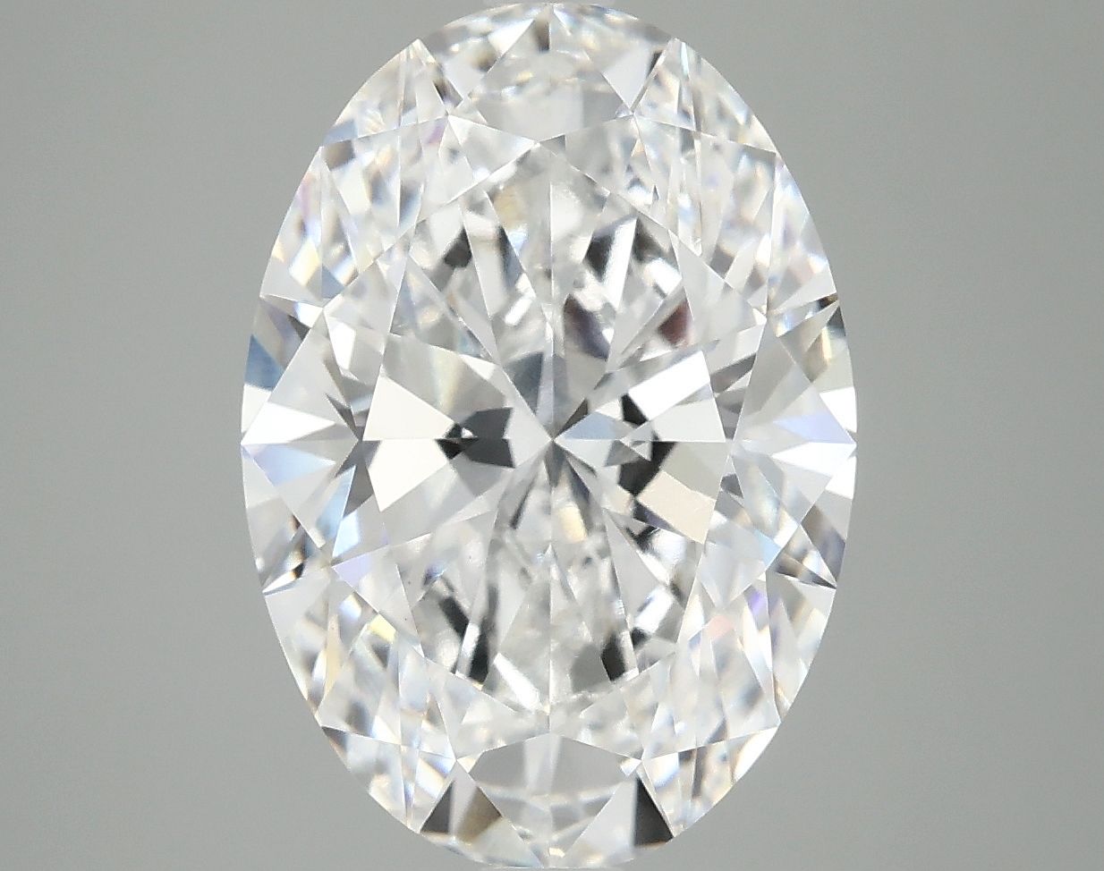 5.10 Carat D-VVS2 Oval Lab Diamond