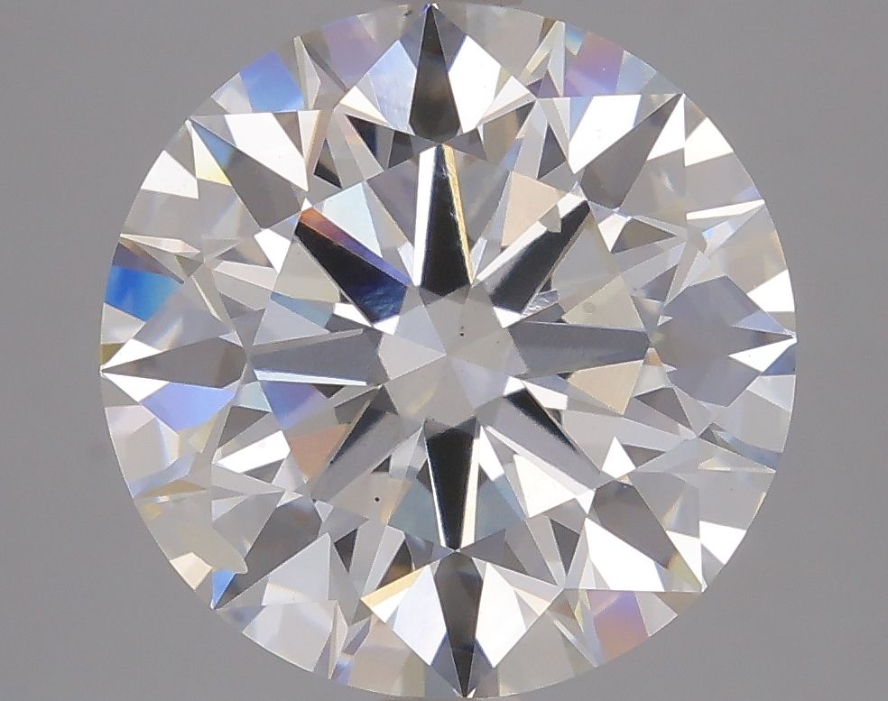 4.76 Carat G-SI1 Round Lab Diamond