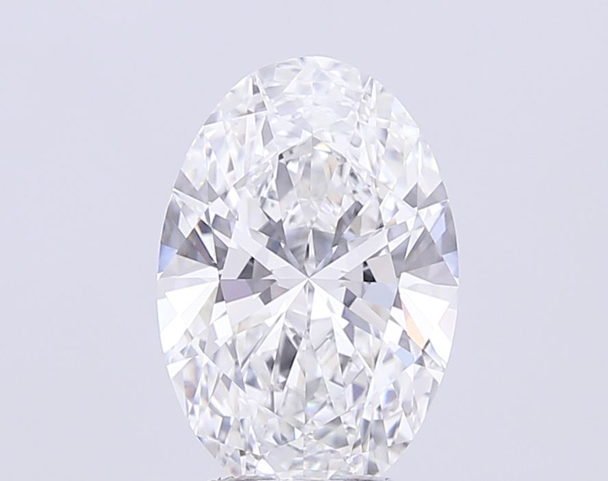 5.06 Carat E-VVS2 Oval Lab Diamond